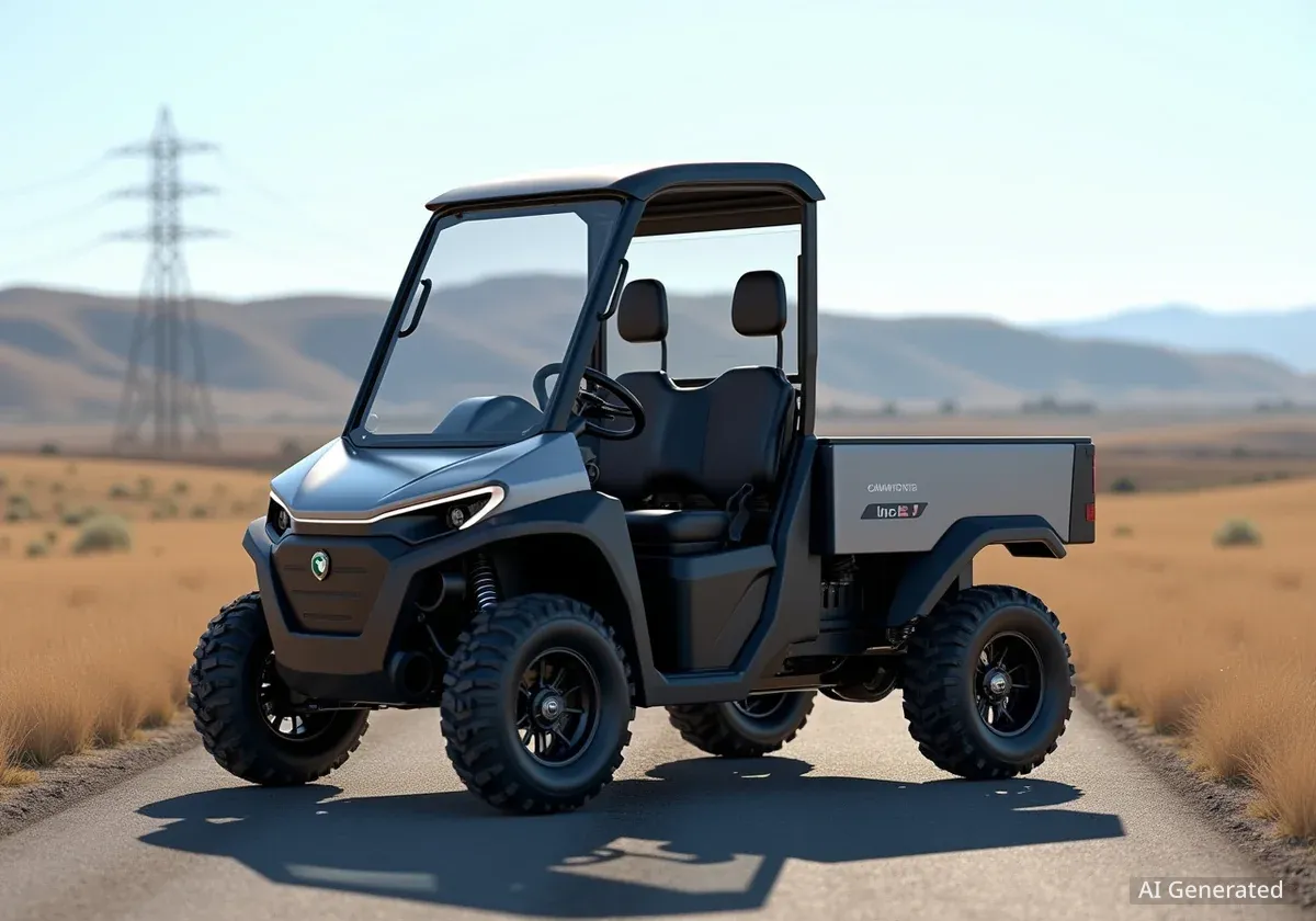 CFMoto U6 EV: Neuer elektrischer Side-by-Side vorgestellt