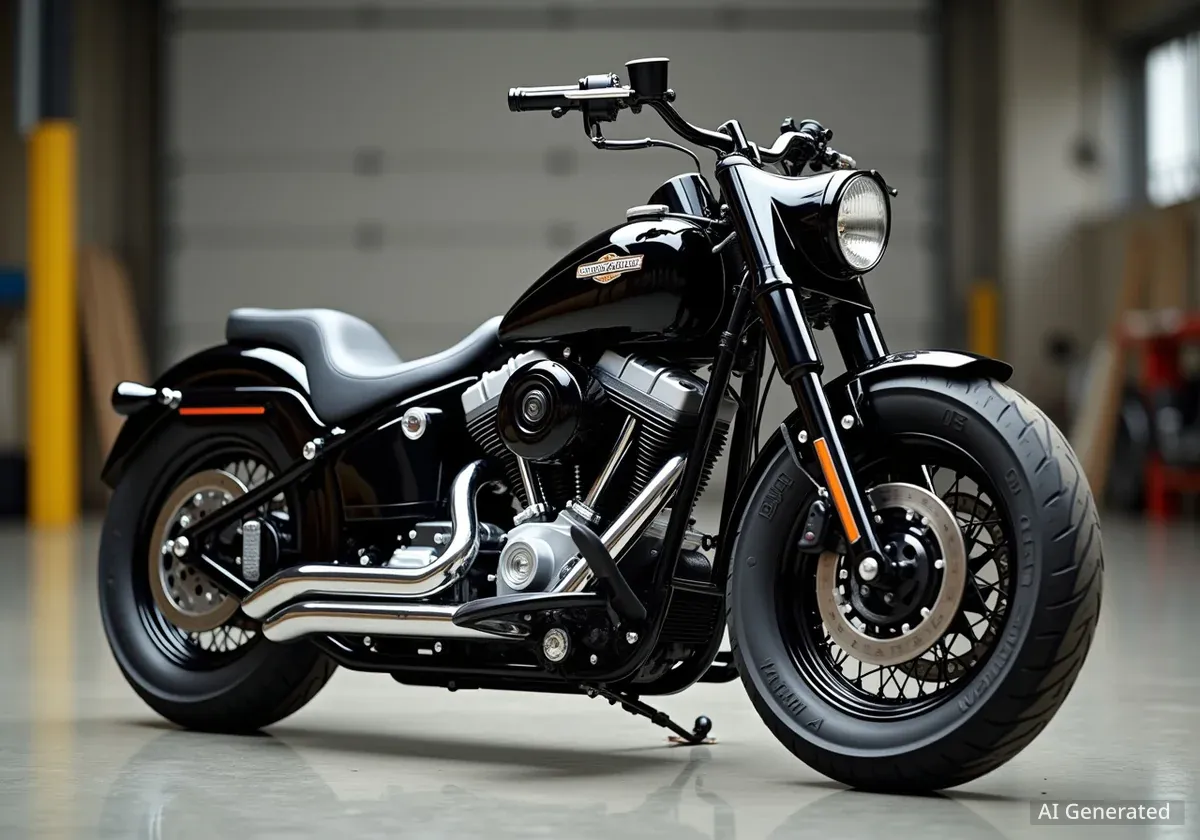 Harley-Davidson XLCR: Ein neu aufgebauter Klassiker