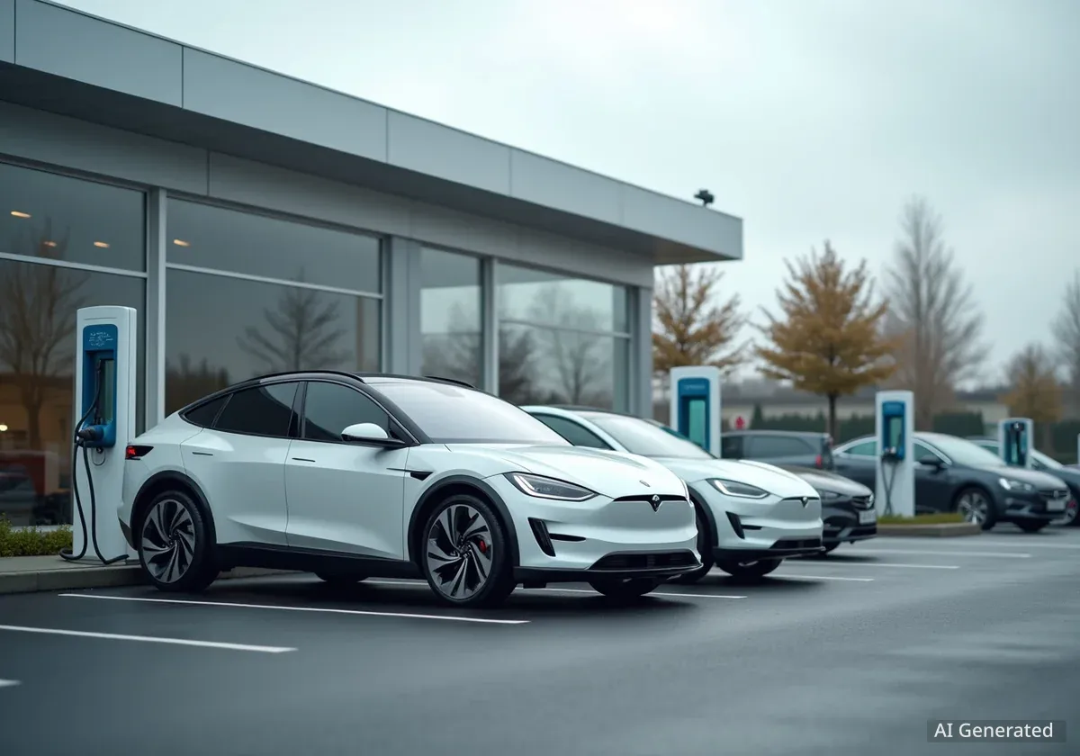 Teslas Rückgang in Europa verlangsamt sich