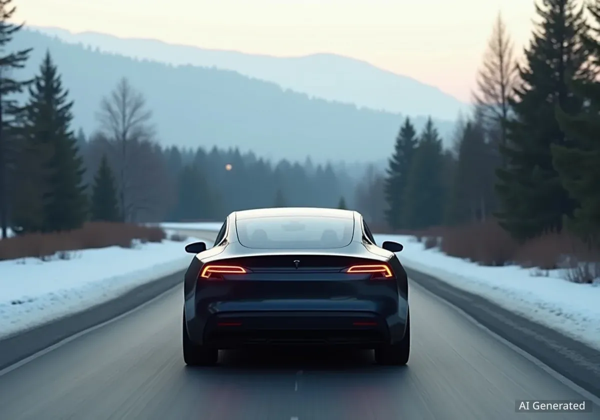 Tesla testet FSD V14 in Schweden
