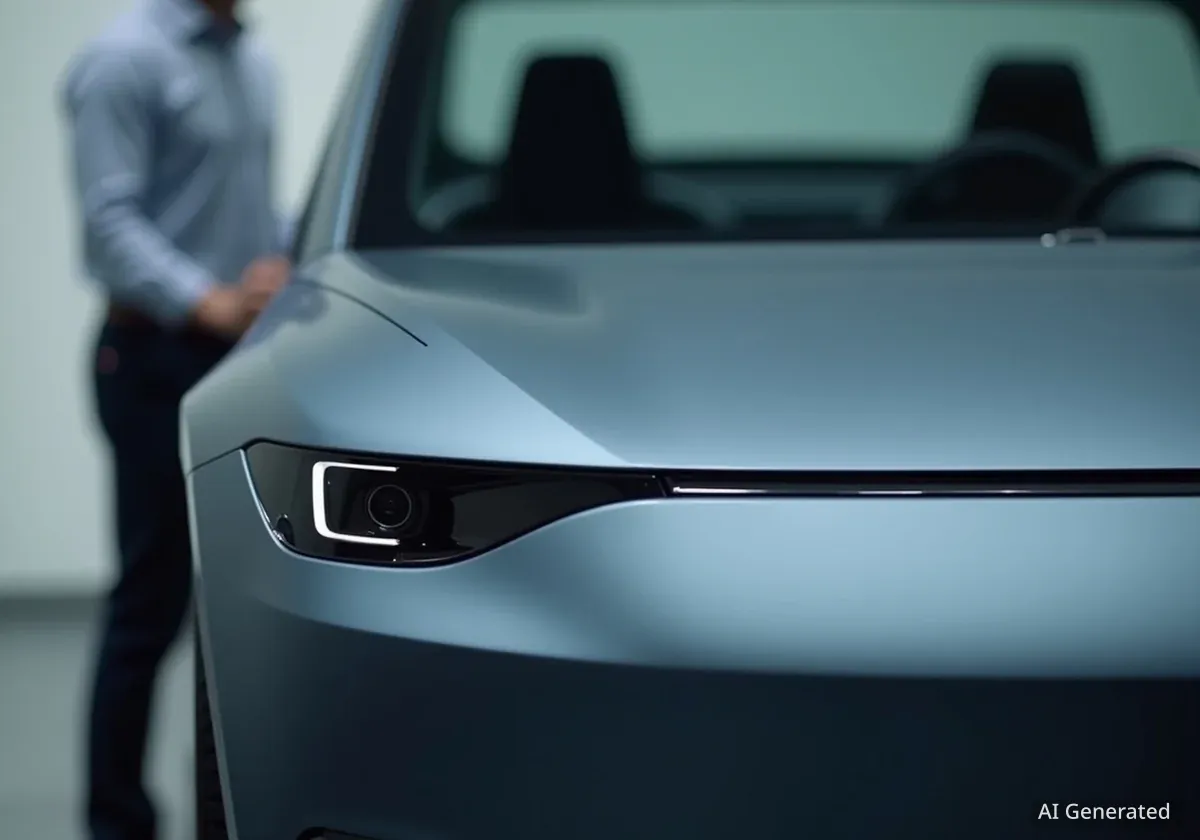 Tesla Model 3 erhält Stoßstangenkamera und Lenkstockhebel
