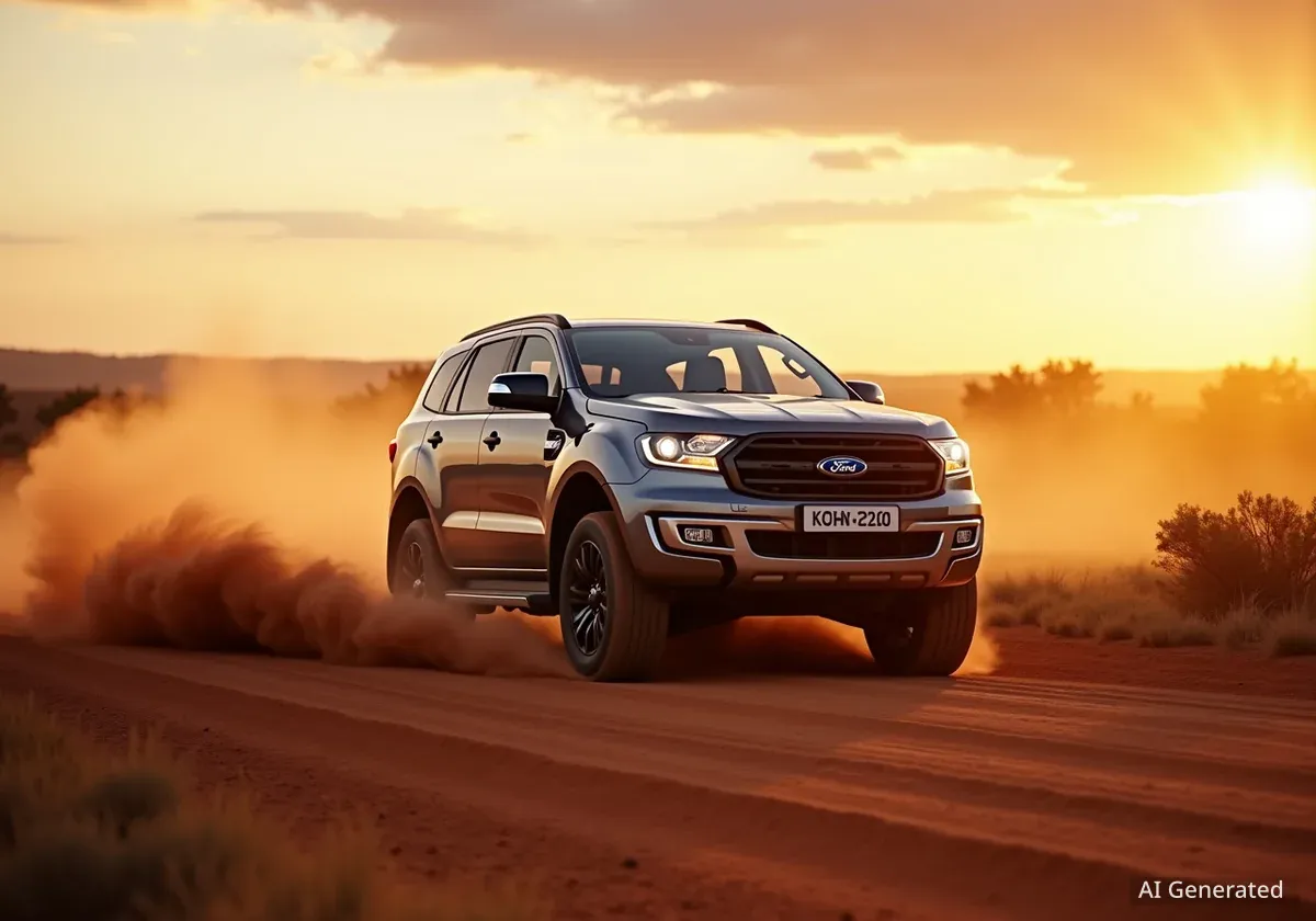 Ford Everest Sport Bi-Turbo für Australien vorgestellt