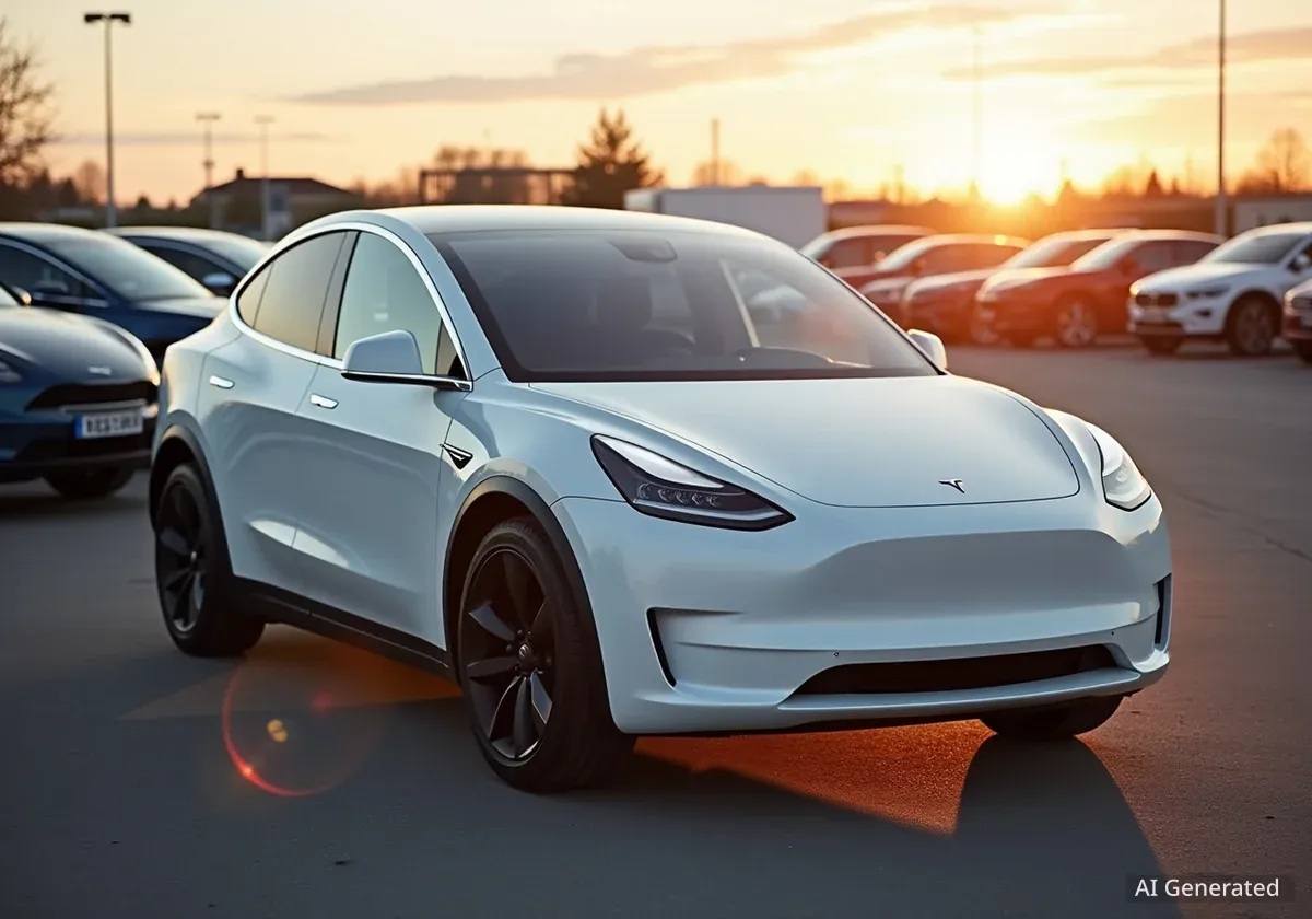 Tesla Model Y dominiert Schwedens Gebrauchtwagenmarkt
