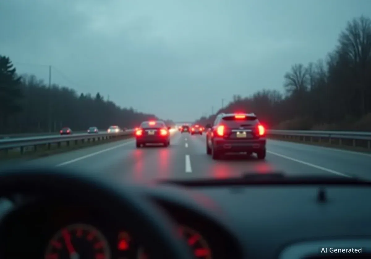 Aggressives Fahrverhalten nimmt auf Straßen zu