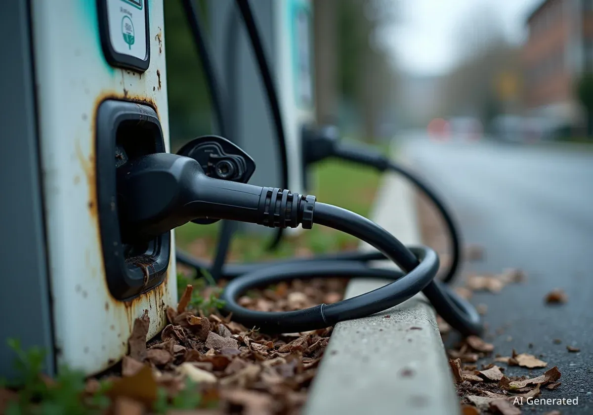 Vandalismus an E-Ladesäulen nimmt zu