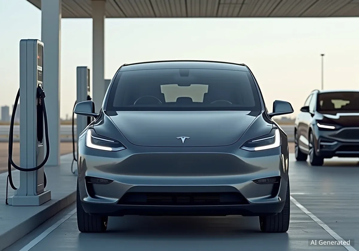 Tesla Model Y übertrifft Konkurrenz im 500-Meilen-Test