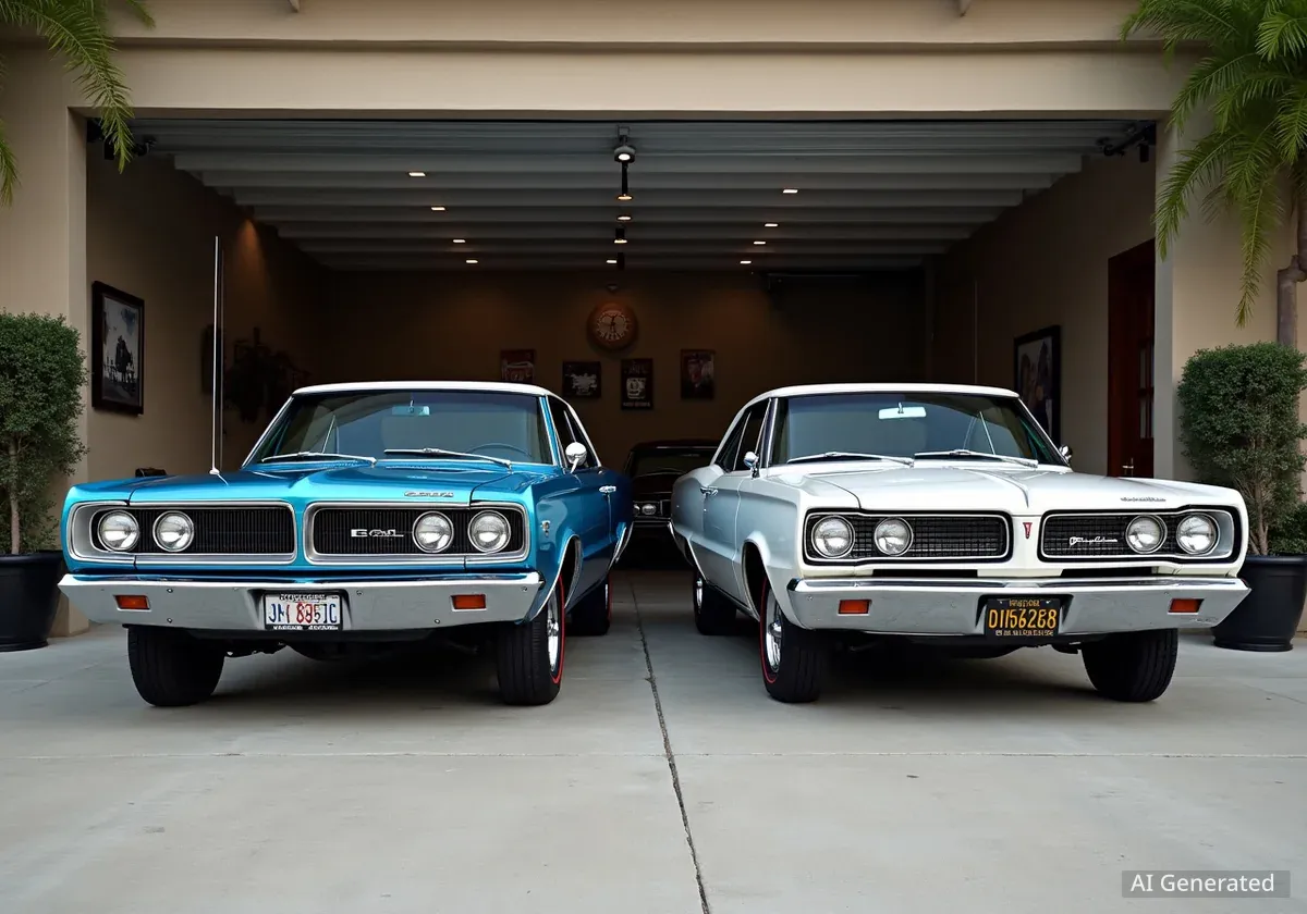 Zwei 1967er Dodge Coronet: R/T und Hemi Cabrio