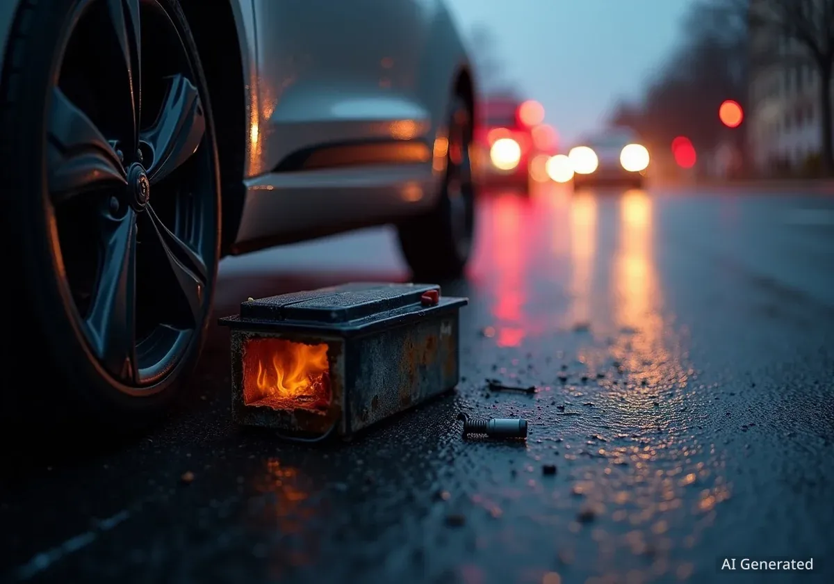 Chinesische Firma schlägt EV-Batterie-Auswurf bei Bränden vor
