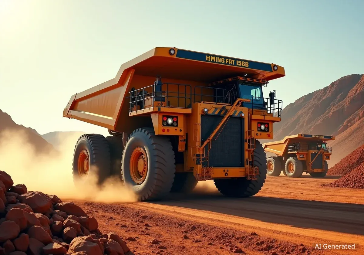 Chinas E-Lkw revolutionieren Bergbau in Australien
