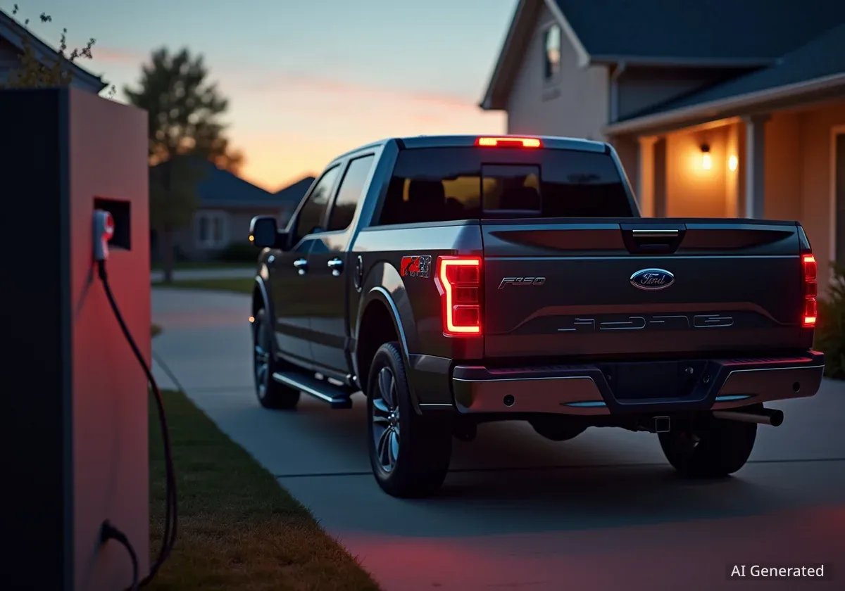Ford F-150 Besitzer verdienen Geld mit Stromrückspeisung