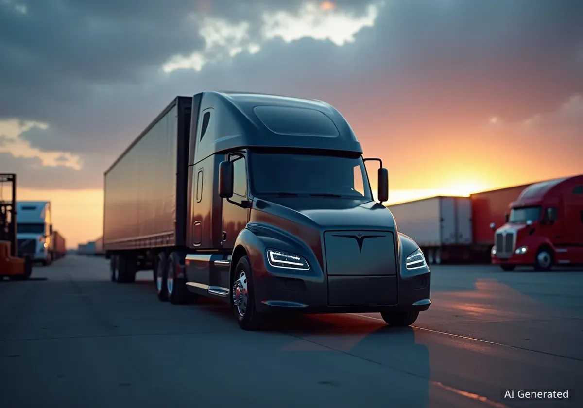 Tesla Semi und Uber Freight starten Partnerschaft