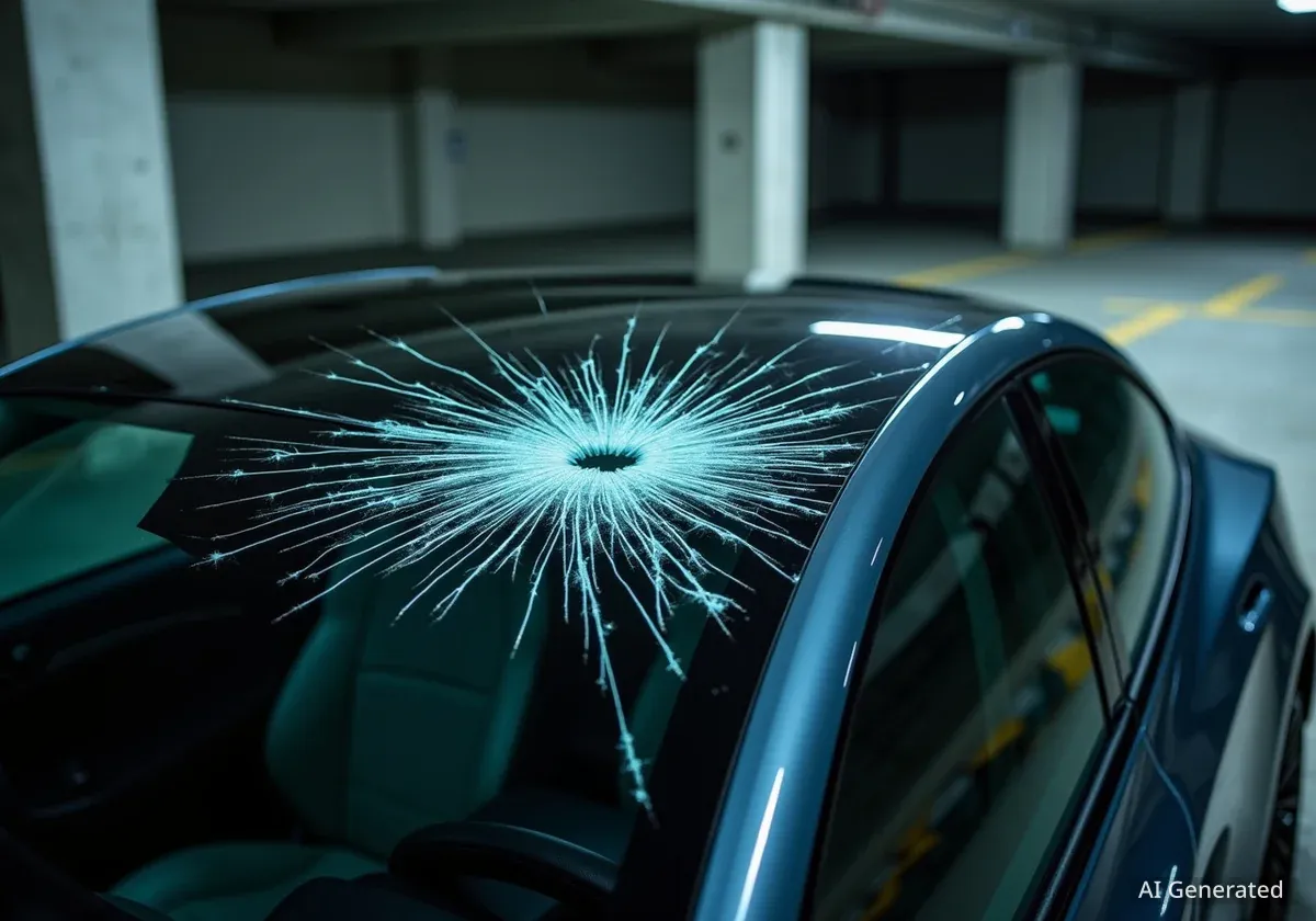 Tesla-Besitzer entdeckt mysteriösen Schaden am Fahrzeug
