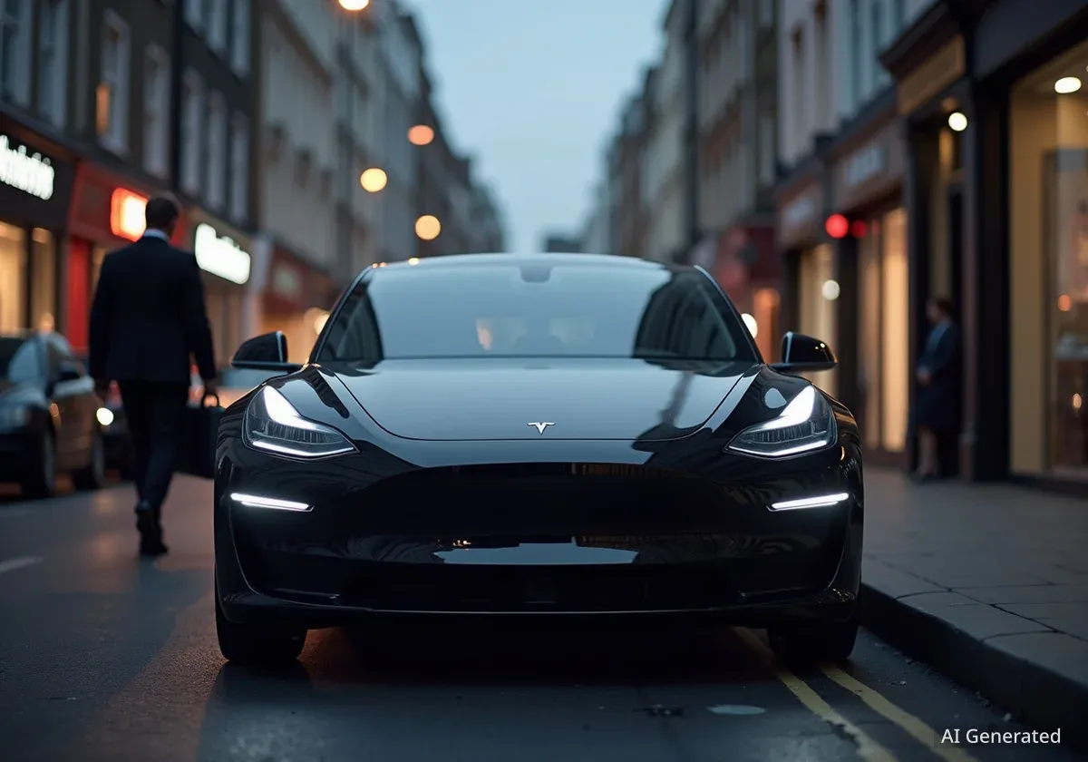 Tesla: Umsatzrückgang in Großbritannien trotz Aktienplus