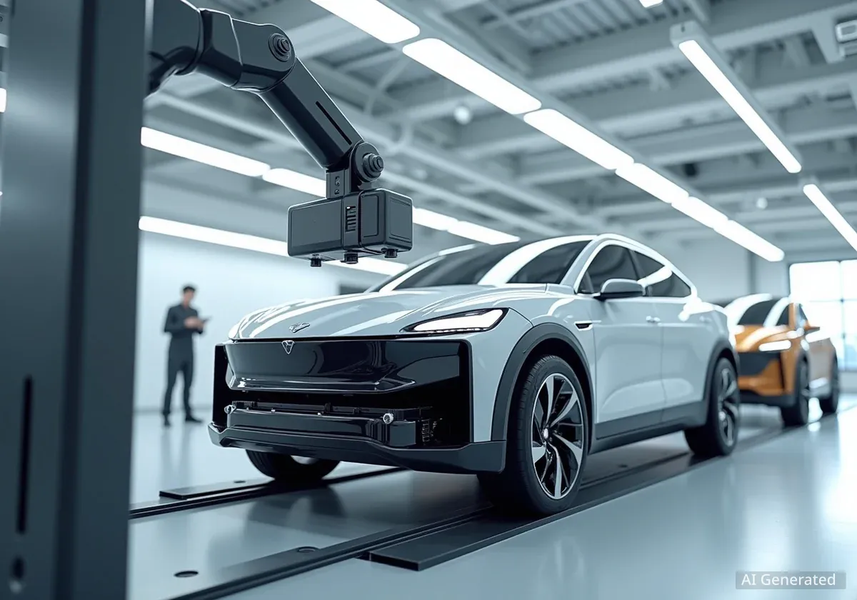 Nio testet Batteriewechselstationen der fünften Generation