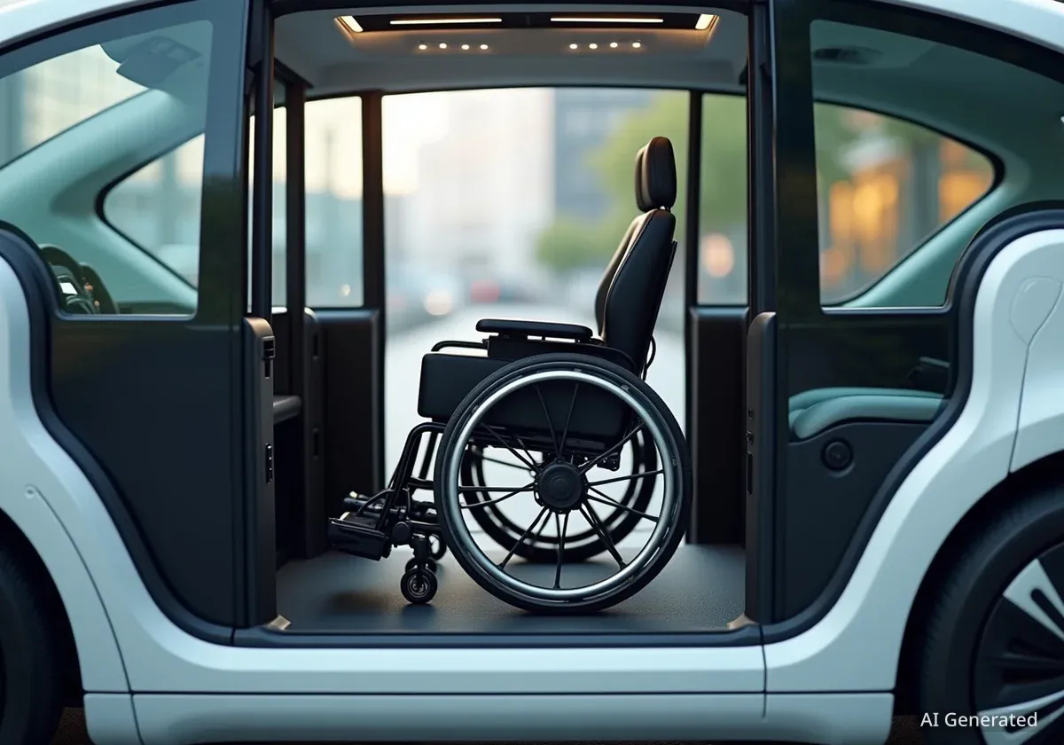 Tesla Robotaxi plant barrierefreie Fahrten