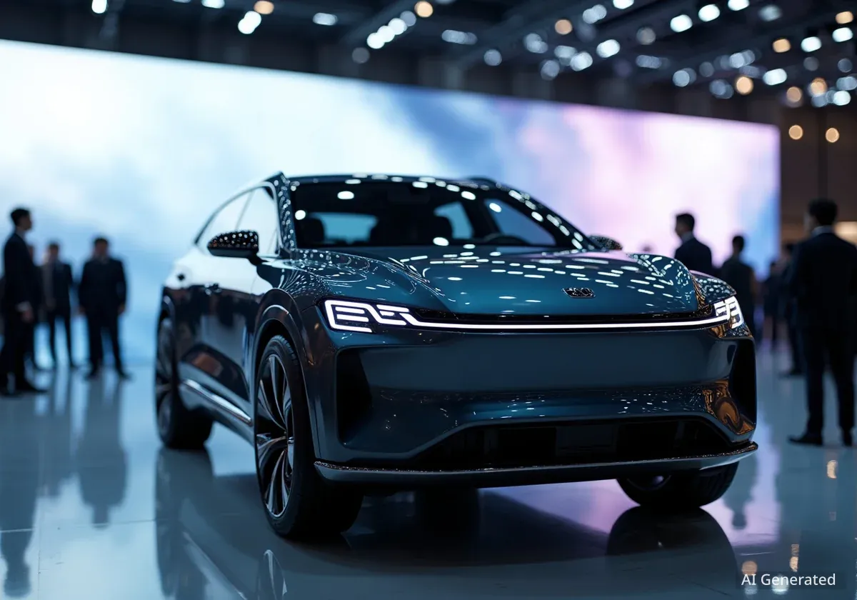 Nio ES8 übertrifft Produktionskapazität 2025
