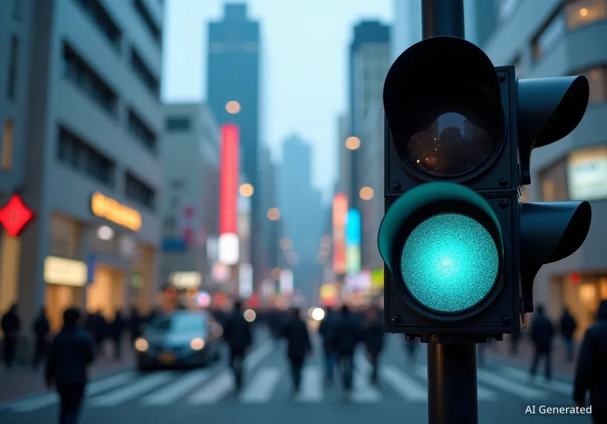 Japans blaue Ampeln: Ein Kompromiss aus Sprache und Recht