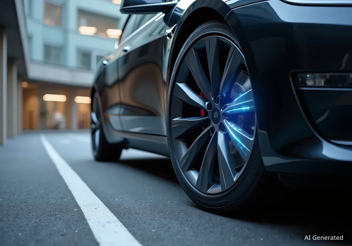 Tesla Model 3 und Y: Indirektes Reifendrucksystem