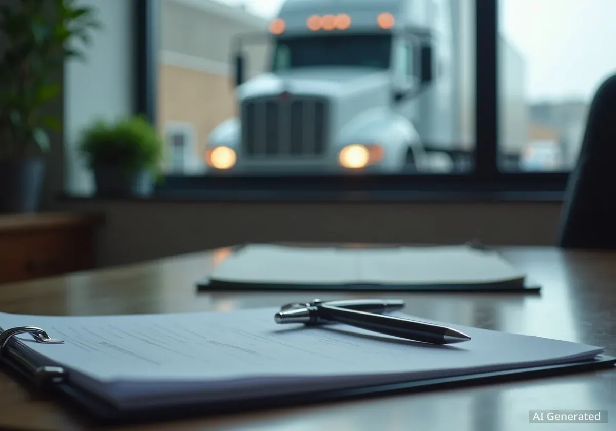 Gesetzentwurf stärkt Englischkenntnisse für LKW-Fahrer