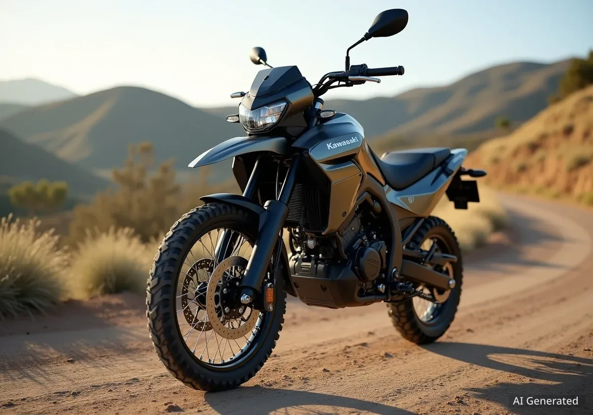 Kawasaki bringt 2026 KLE500 Adventure-Bike auf den Markt