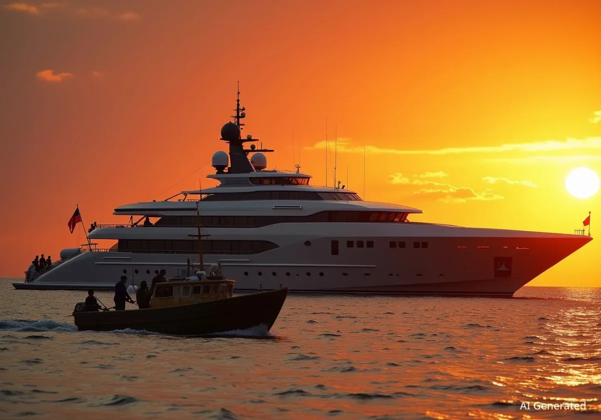 Blank-Yacht löst Debatte über Klima-Ungleichheit aus