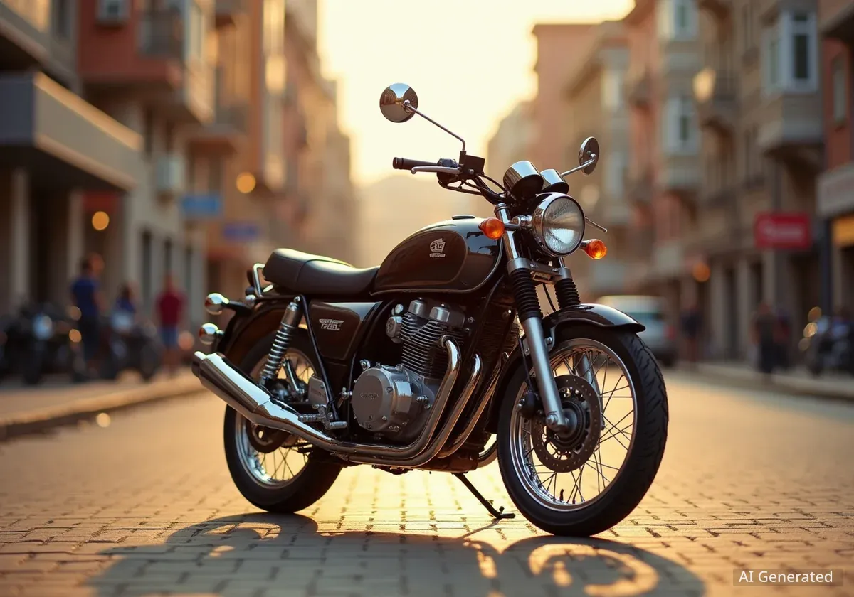 Hondas Retro-Motorräder: Neue Modelle begeistern