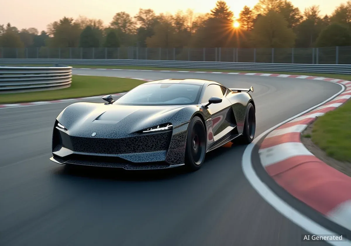 BYDs Denza Z testet auf dem Nürburgring