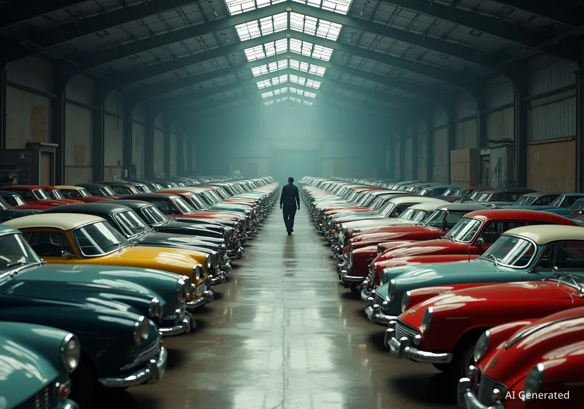 Greg Rusks riesige Autosammlung wird versteigert