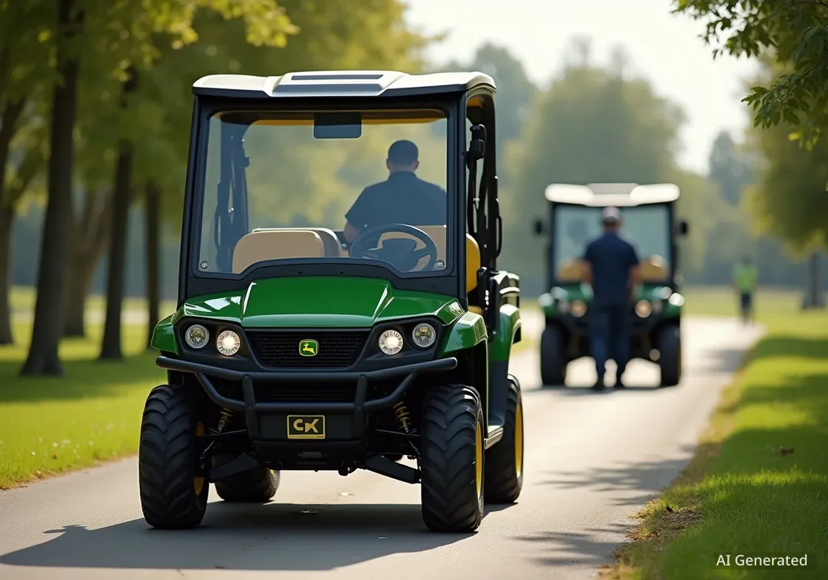 John Deere stellt neue Elektro-Gator-Nutzfahrzeuge vor