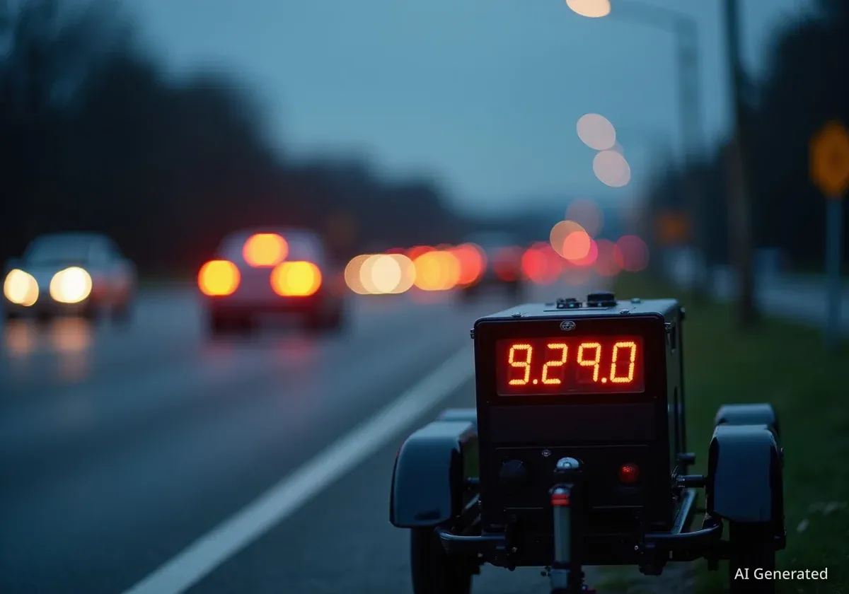 Radarfallen erfassen Tausende von Rasern in Maricopa