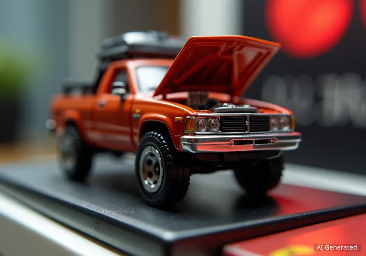 Hot Wheels präsentiert '81er Toyota SR5 4WD Exklusivmodell