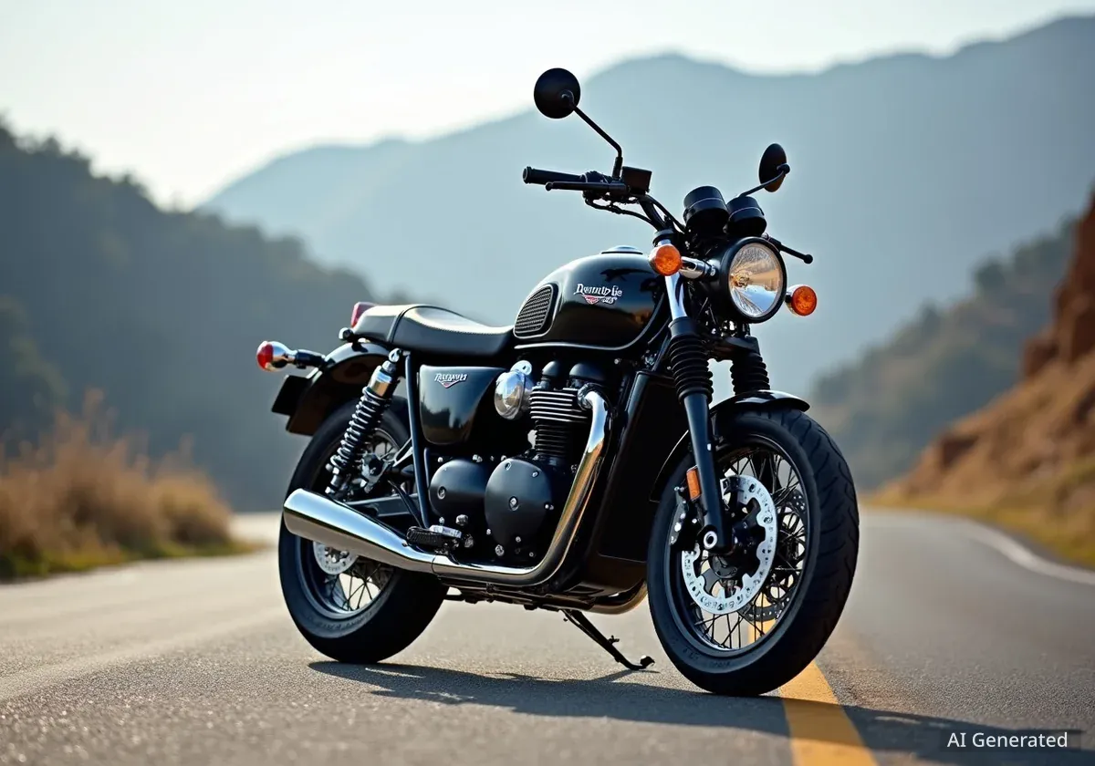 Triumph Bonneville Modelle 2026 mit neuen Funktionen