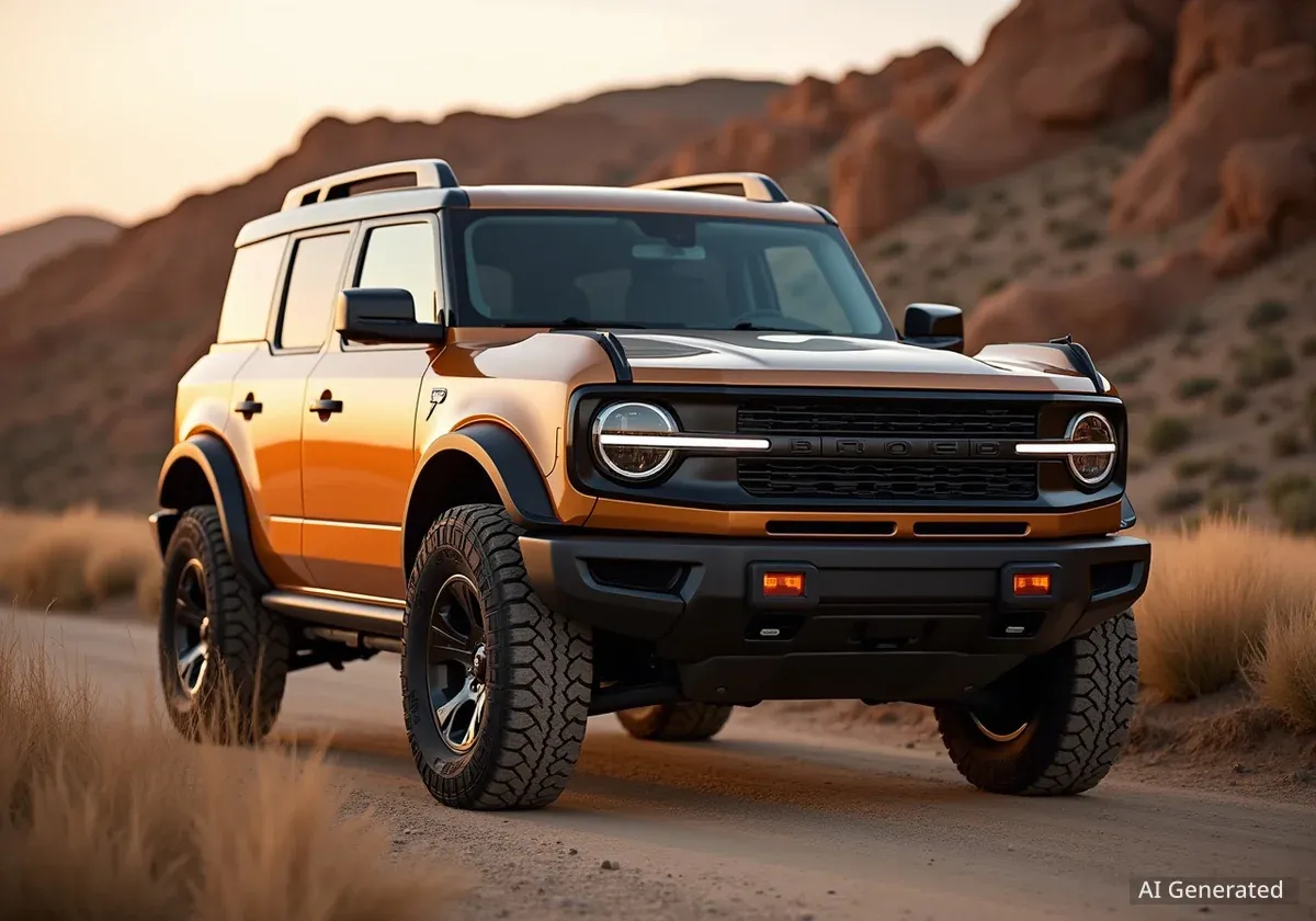 Ford Bronco Sport erhält Bronze-Paket für 2026
