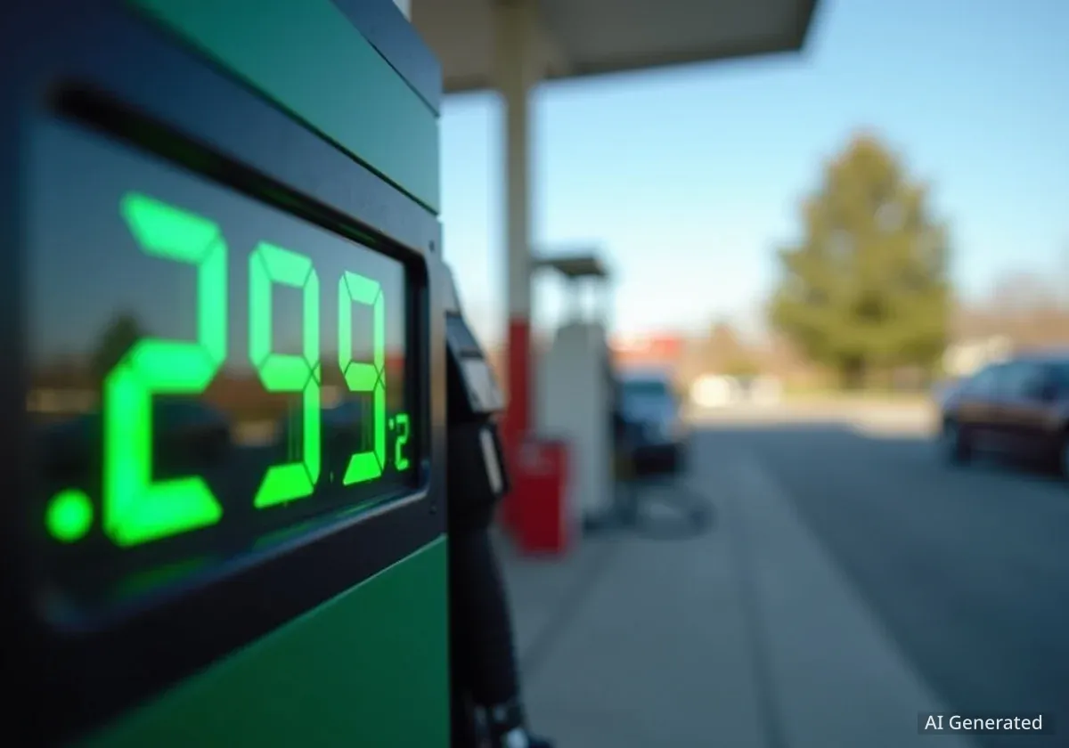 Benzinpreise in den USA fallen: 3-Dollar-Marke in Sichtweite