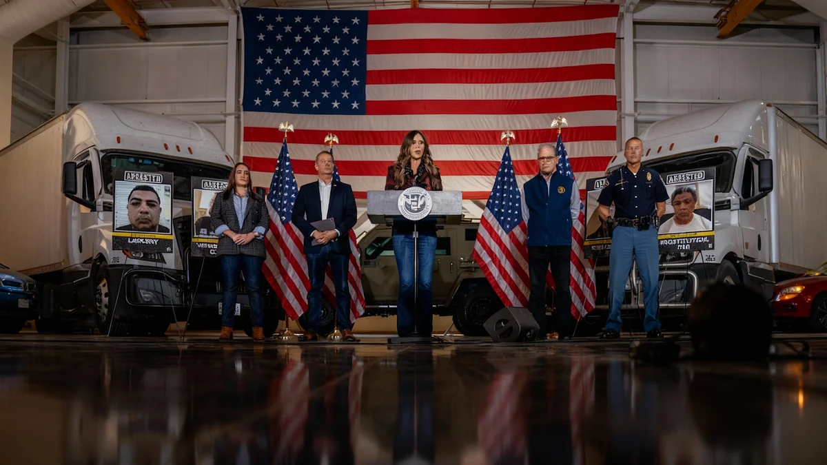 Kristi Noems Fahrvergehen und politische Positionen