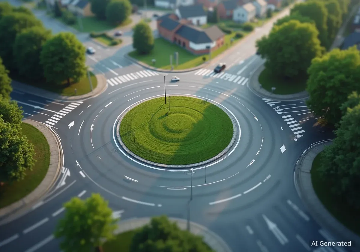 ODOT erklärt: Der Unterschied zwischen Kreisel und Kreisverkehr