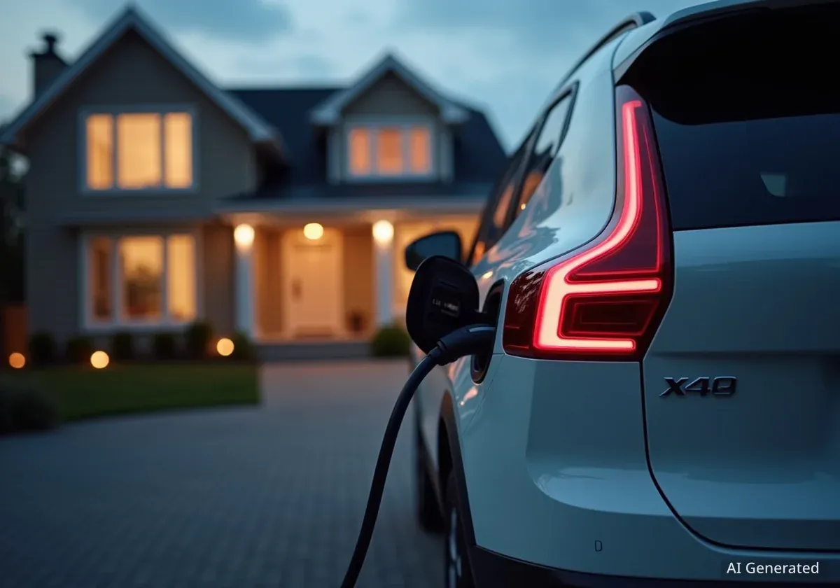 Volvo bietet kostenloses Laden für E-Auto-Käufer an