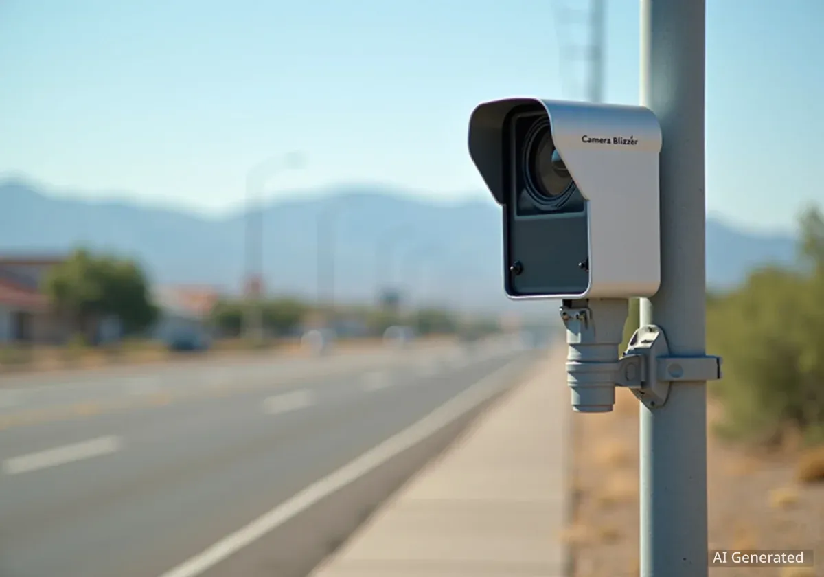 Verwirrung in Rio Rancho: Neue Blitzer tauchen auf und verschwinden