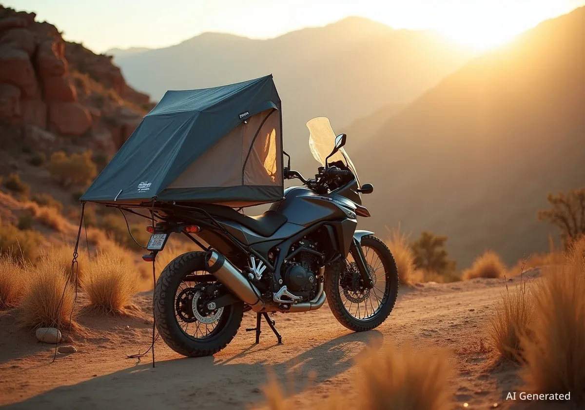 Apers Apex1: Ultraleichtzelt für Motorradreisende