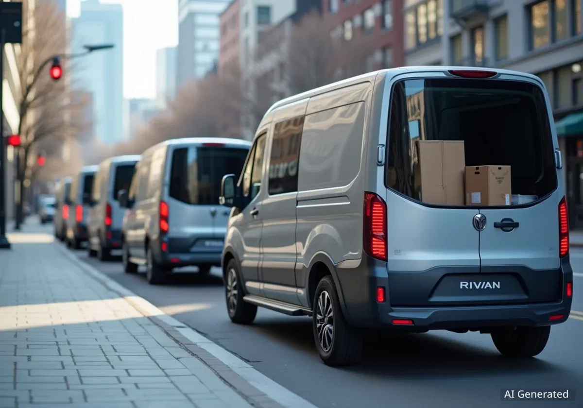 Rivian und Amazon starten E-Lieferwagen in Kanada