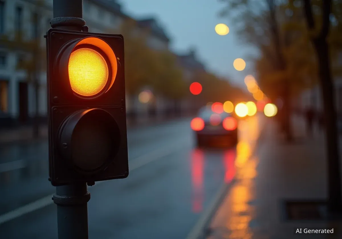 Gelbe Ampeln in Ohio: Was das Gesetz erlaubt