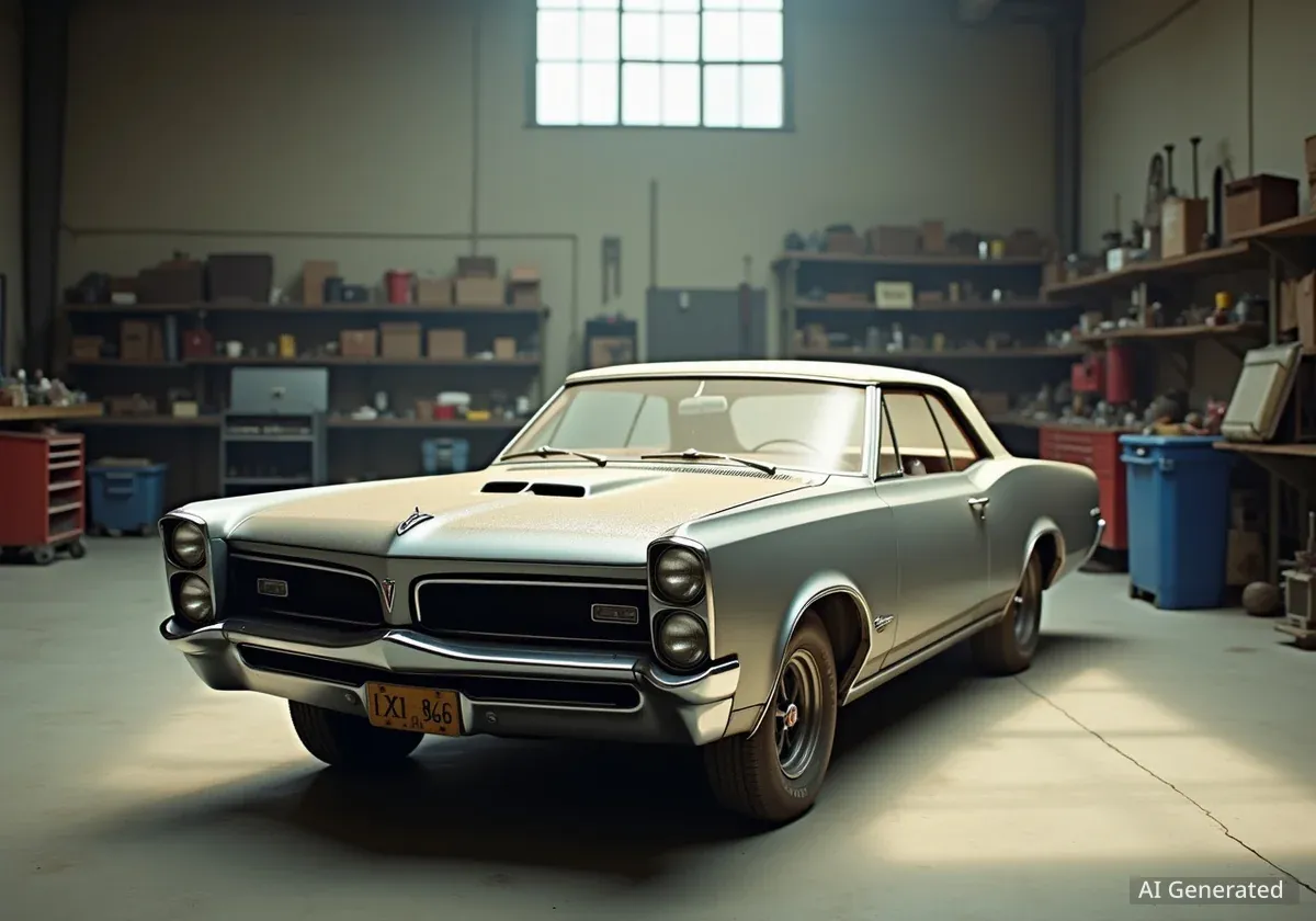 Seltener 1966 Pontiac Ventura in beheizter Garage entdeckt