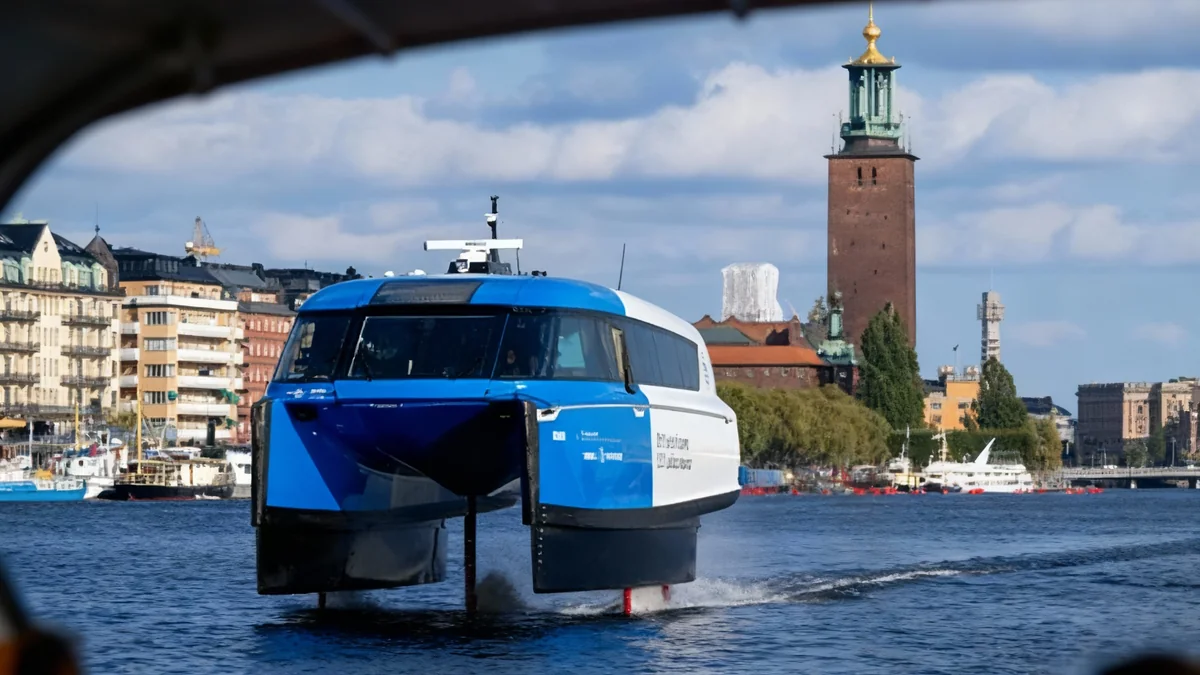 Elektro-Tragflügelboote: Die Zukunft des Wassertransports