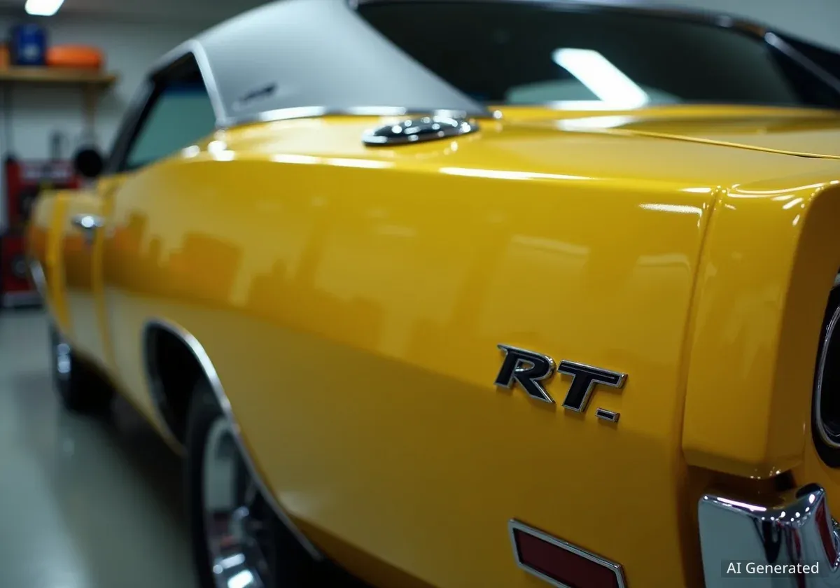 Restaurierung eines 1970er Dodge Charger R/T über 29 Jahre