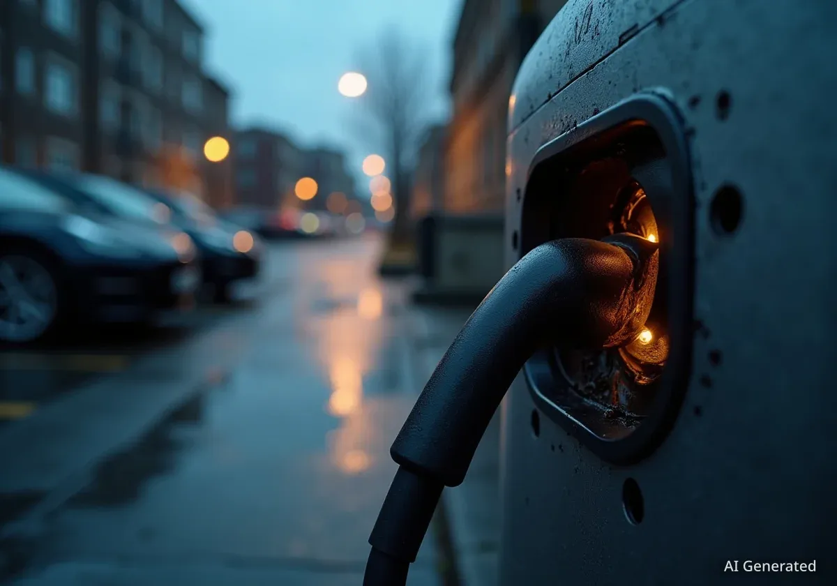 Kupferdiebstahl bedroht Ladesäulen für Elektroautos