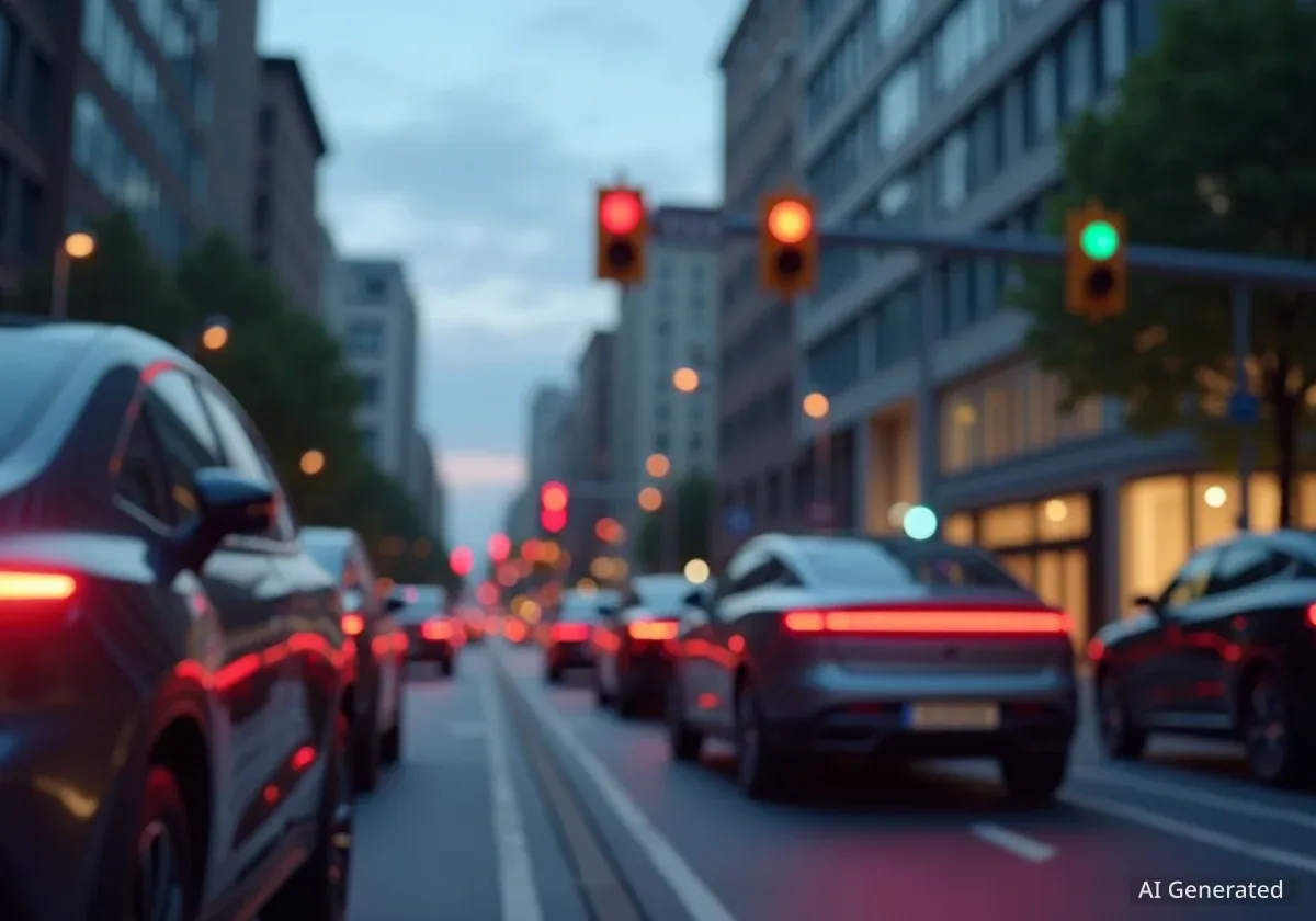Neues Ampellicht für autonome Fahrzeuge vorgeschlagen
