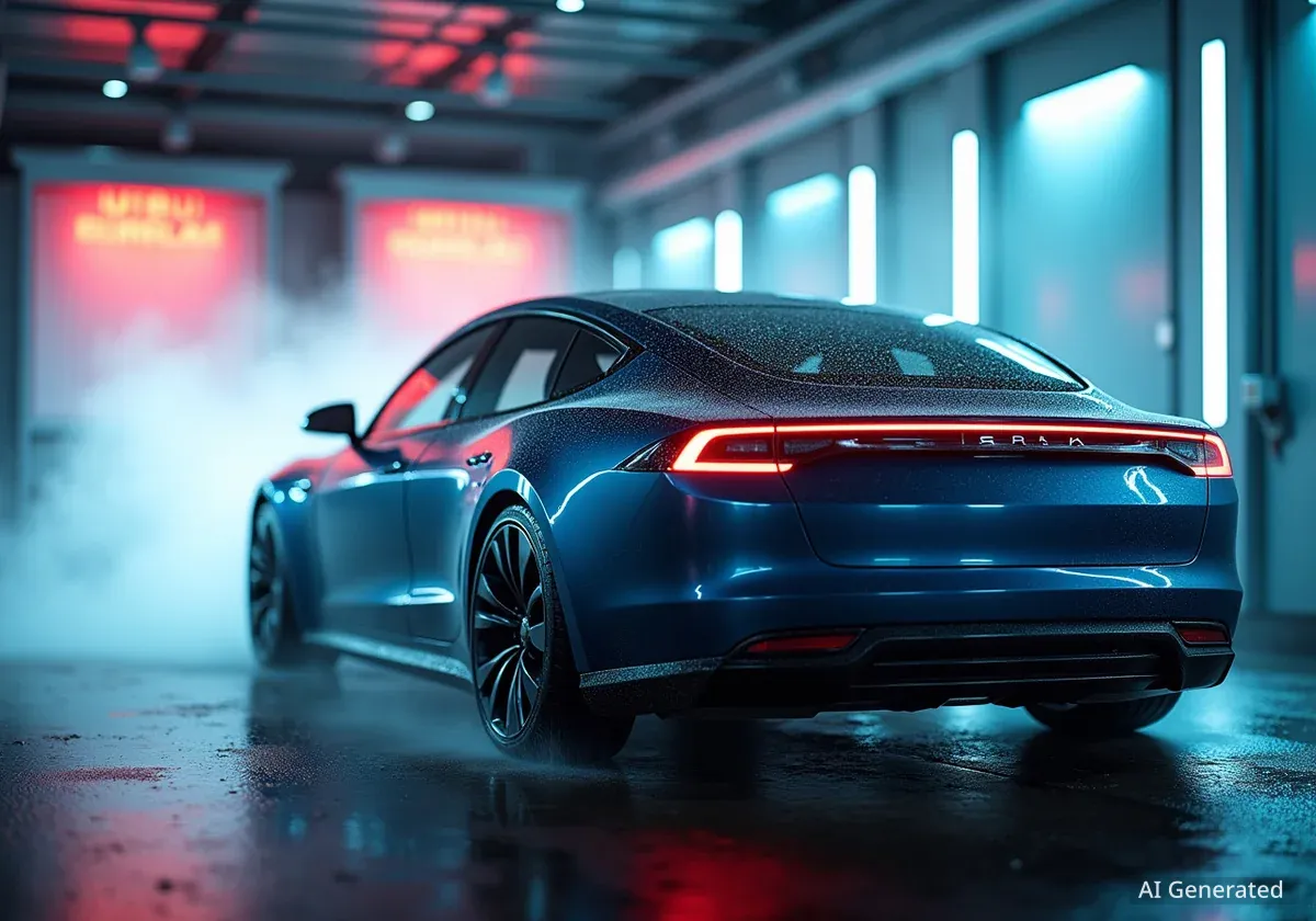 Tesla Update bringt neue Funktionen und entfernt Batterietest