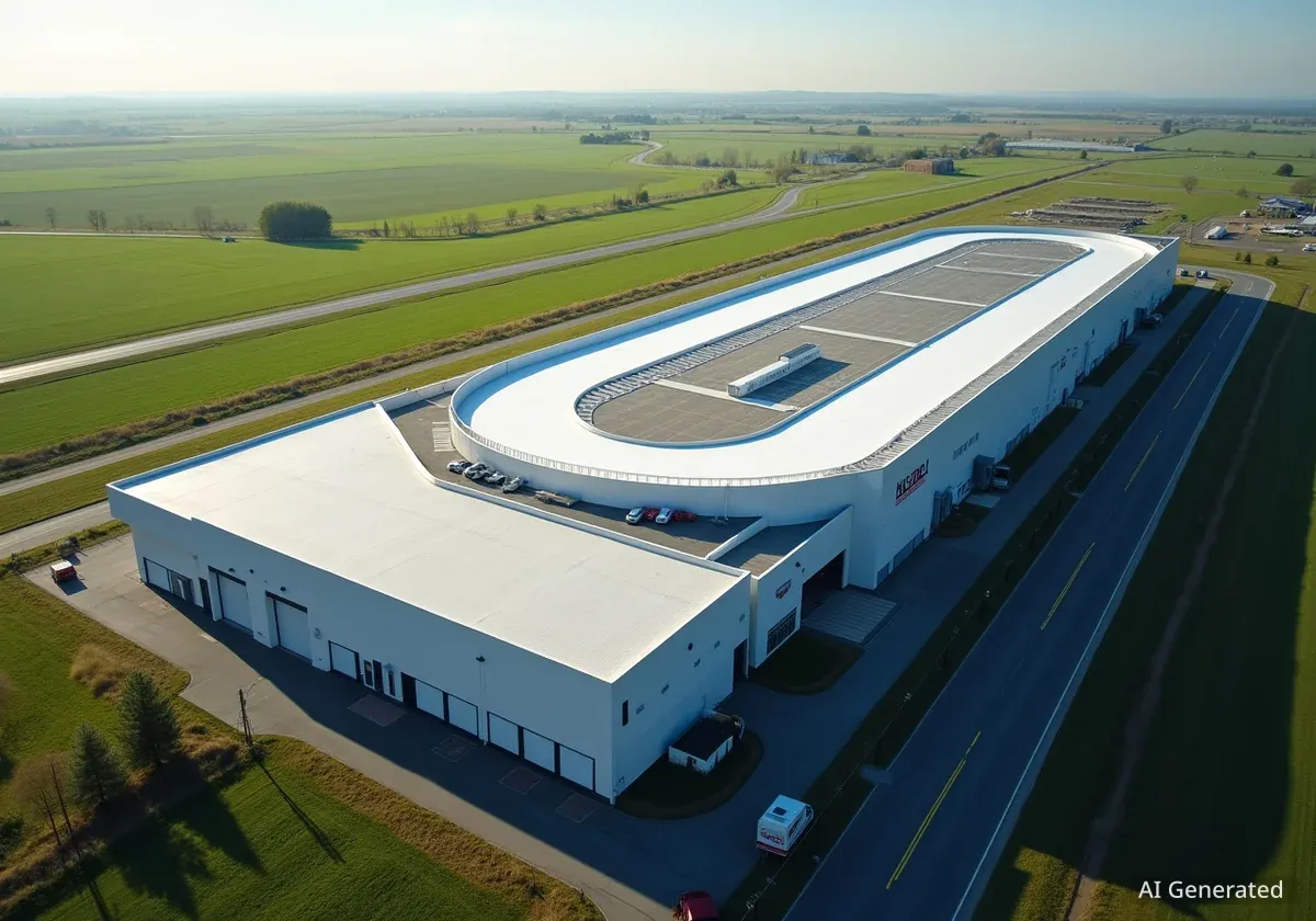 Ferrari eröffnet neues E-Gebäude mit eigener Teststrecke