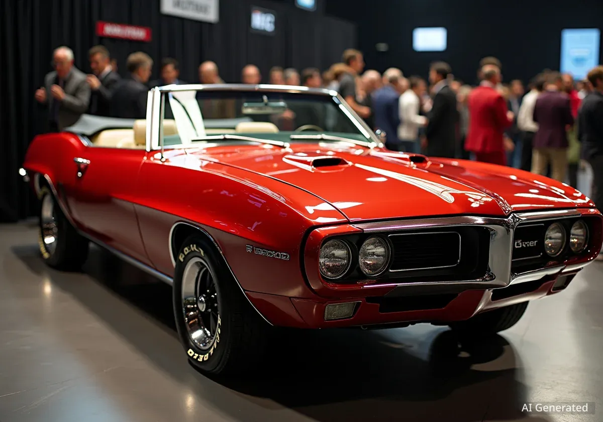 Seltener 1969er Pontiac Firebird 400 für 35.000 Dollar versteigert