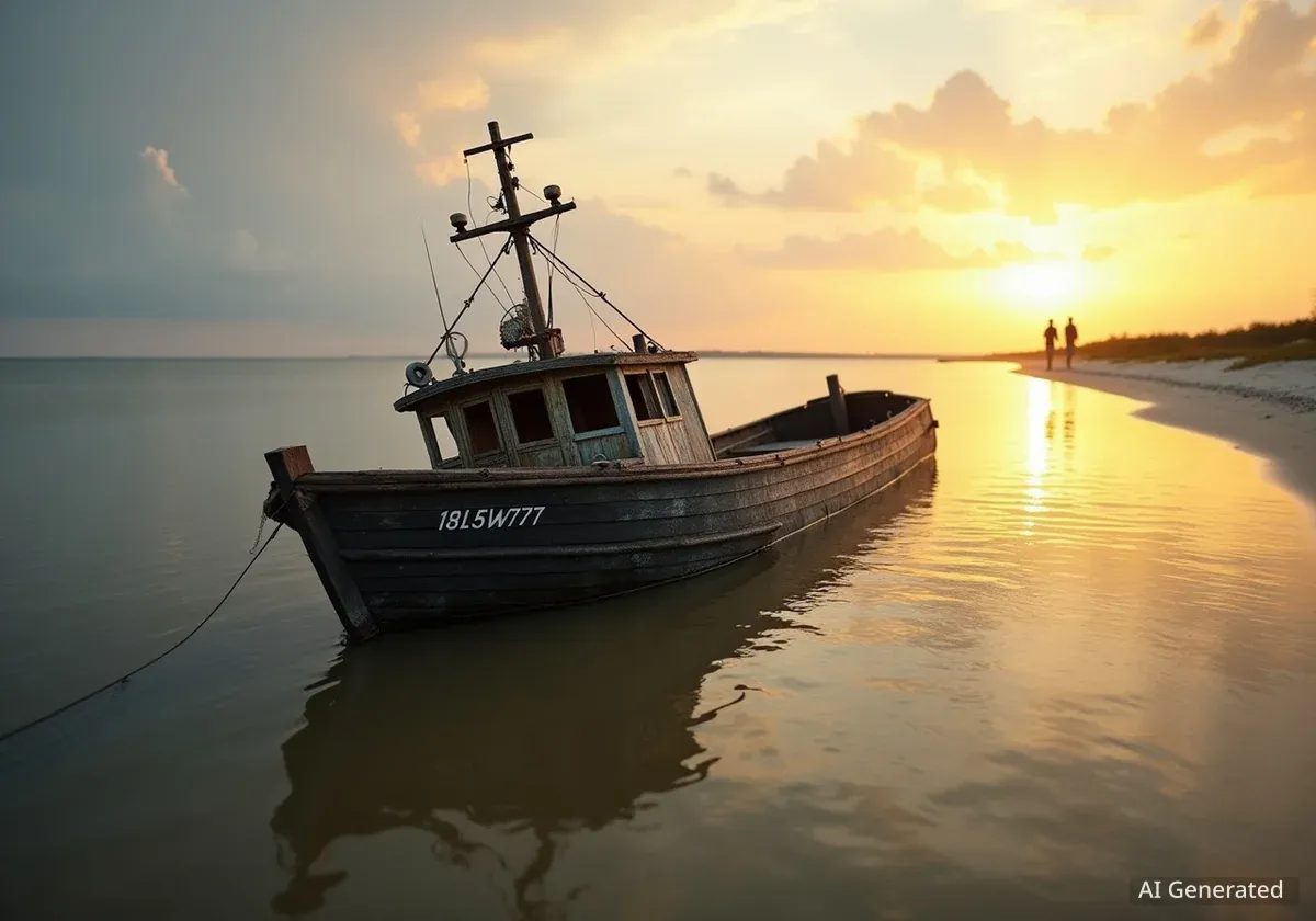 Verlassene Boote: Journalisten decken Missstände auf
